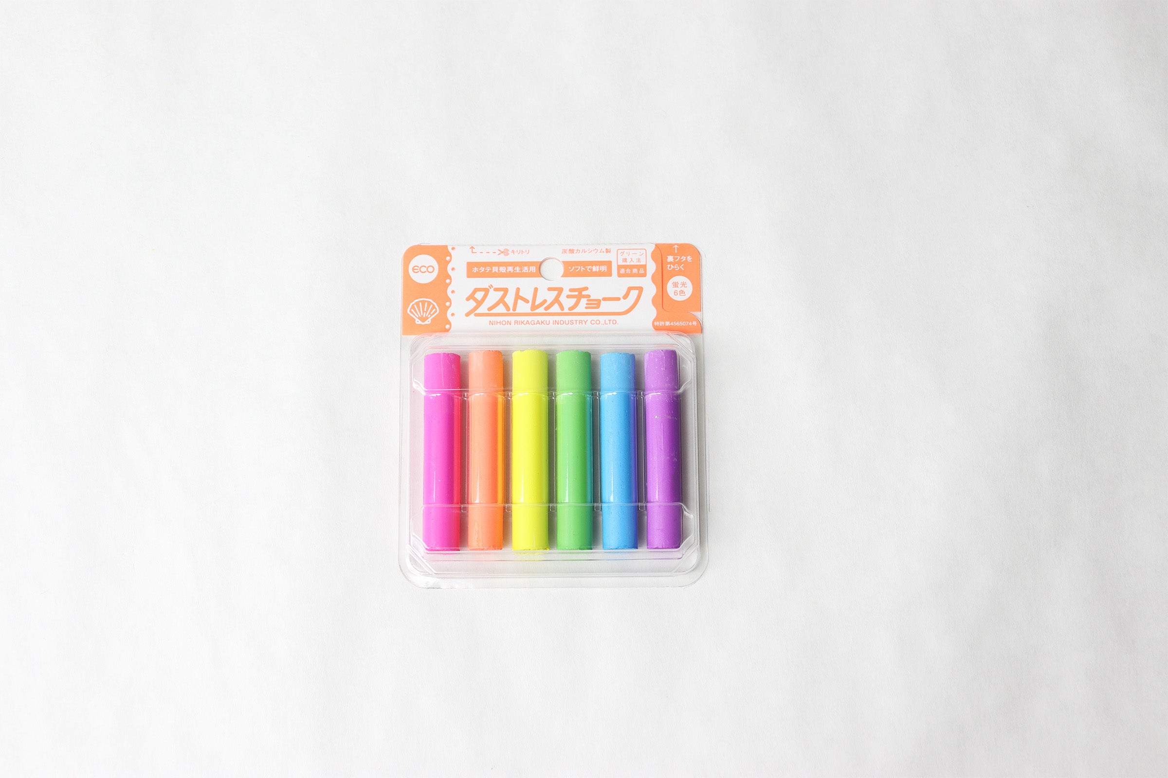 ダストレス蛍光チョーク６本入